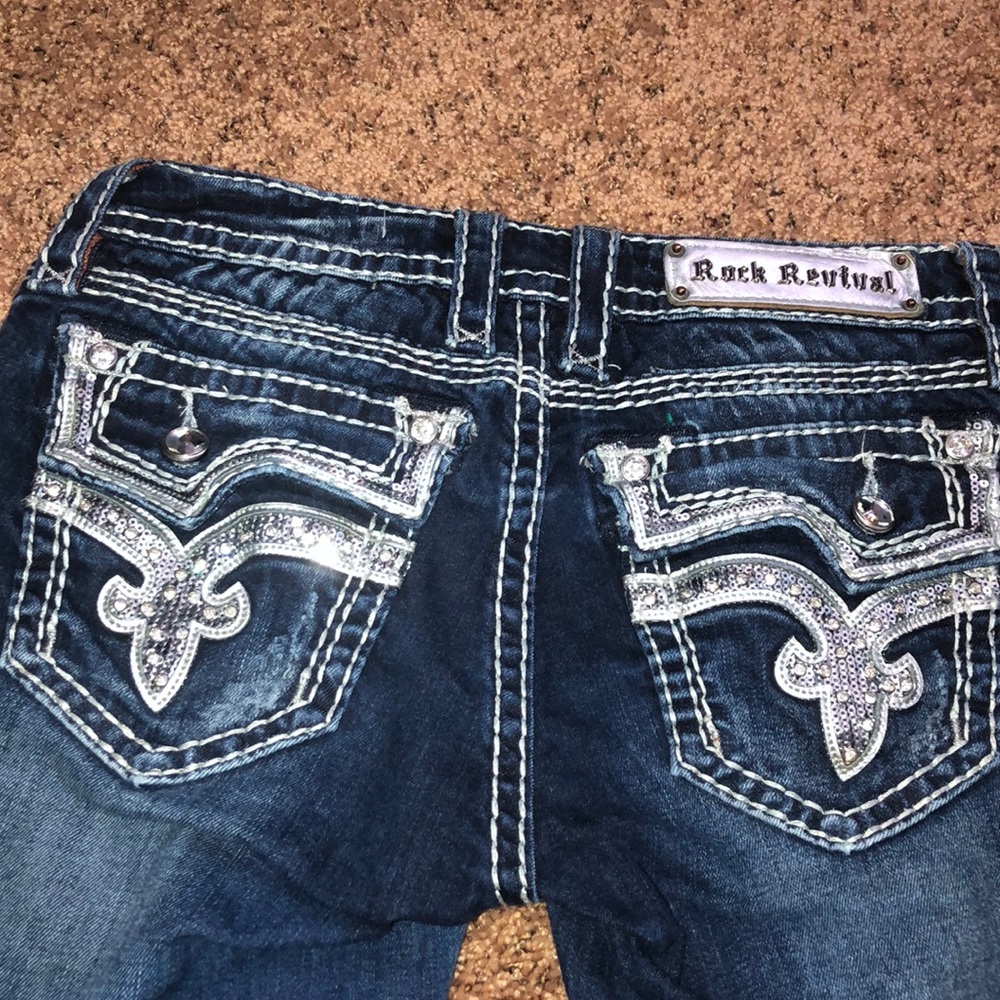 Rock Revival Kal Boot Cut Jeans